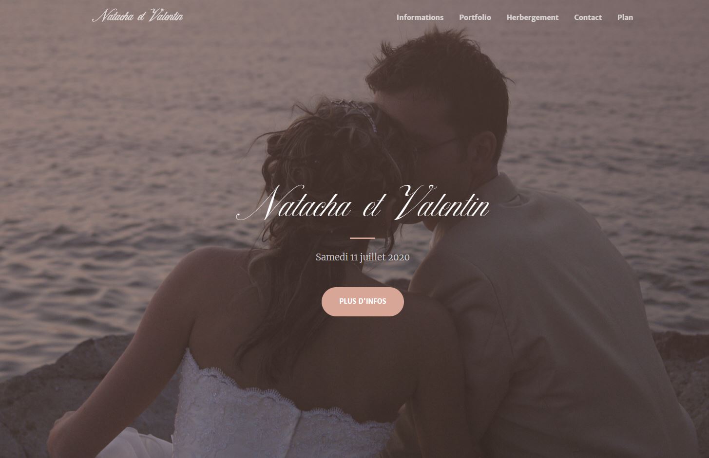 pascale-simonnet.fr - Accueil site Faire-part de mariage