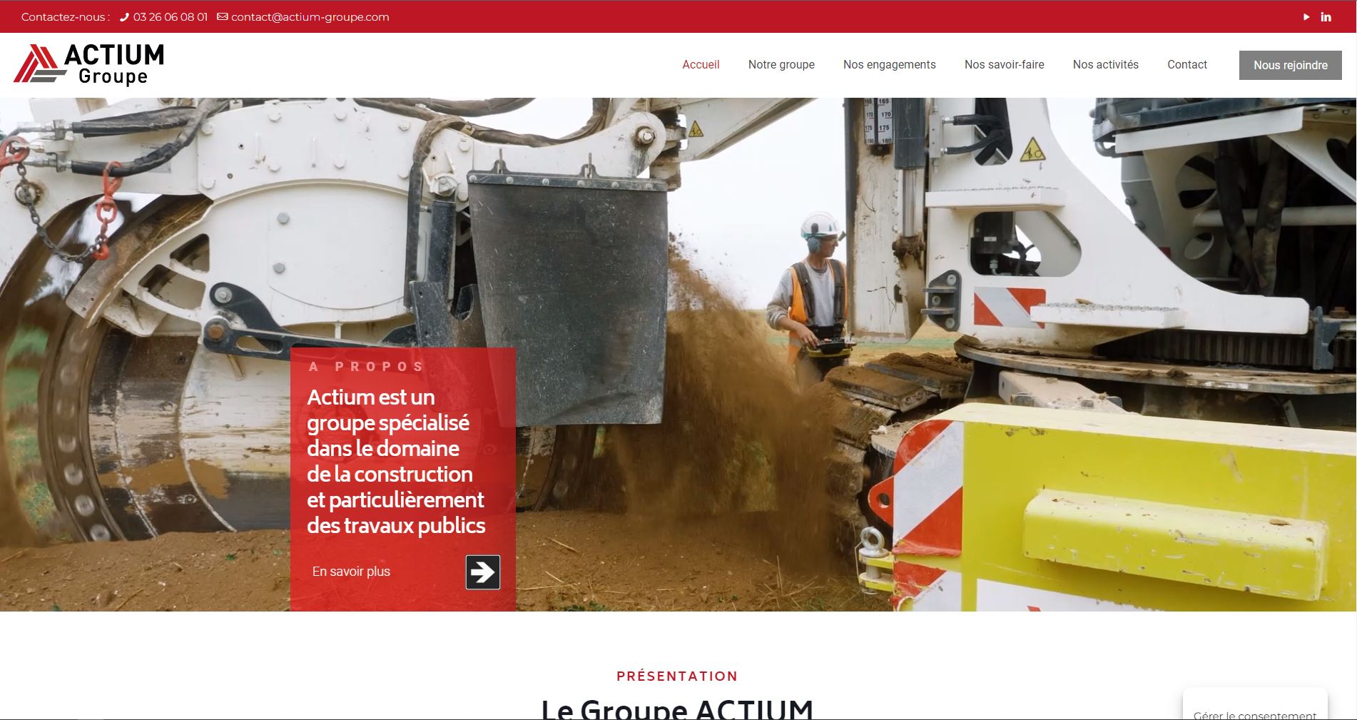 Actium Groupe logo